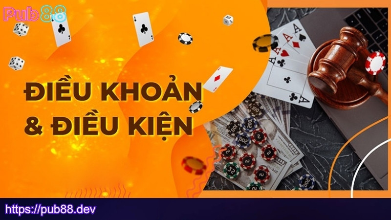Điều khoản điều kiện PUB88 khi cá cược