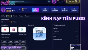 Giới thiệu kênh nạp toenè PUB88