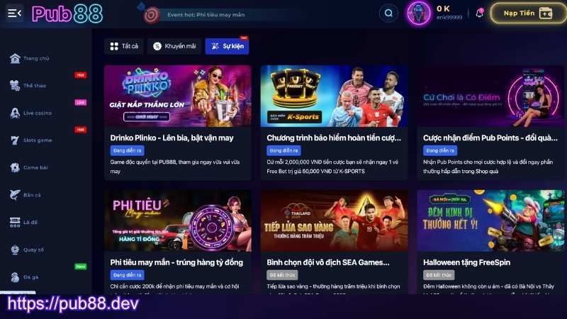 Lưu ý khi tham gia khuyến mãi PUB88