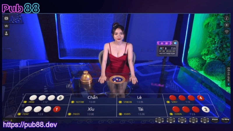 Quy trình đặt cược xóc đĩa PUB88